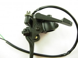 Throttle with brake level double cable for chinese atv