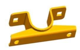 20 Steering post bracket...