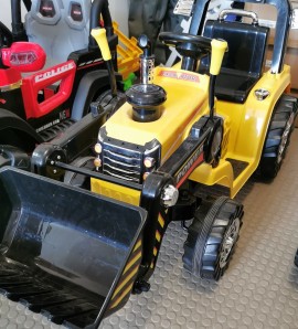 Electric tractor for...