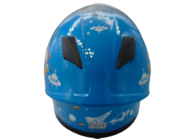 Helmet full face space blue...