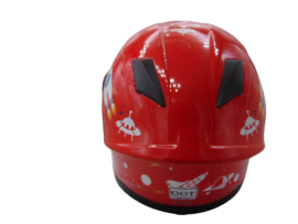 Helmet full face space red...