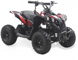 E-QUAD Q of ROSSO 48v 12ah 1000w- Electric atv for kid