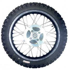 17 Rear motocross wheel assembly