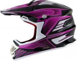 Motocross Helmet Raptor Édition PHX for adults PURPLE