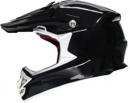 Motocross Helmet Raptor Édition PHX for adults GLOSS BLACK