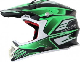 Motocross Helmet Raptor Édition PHX for adults GREEN