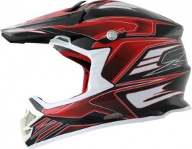 Motocross Helmet Raptor Édition PHX for adults RED