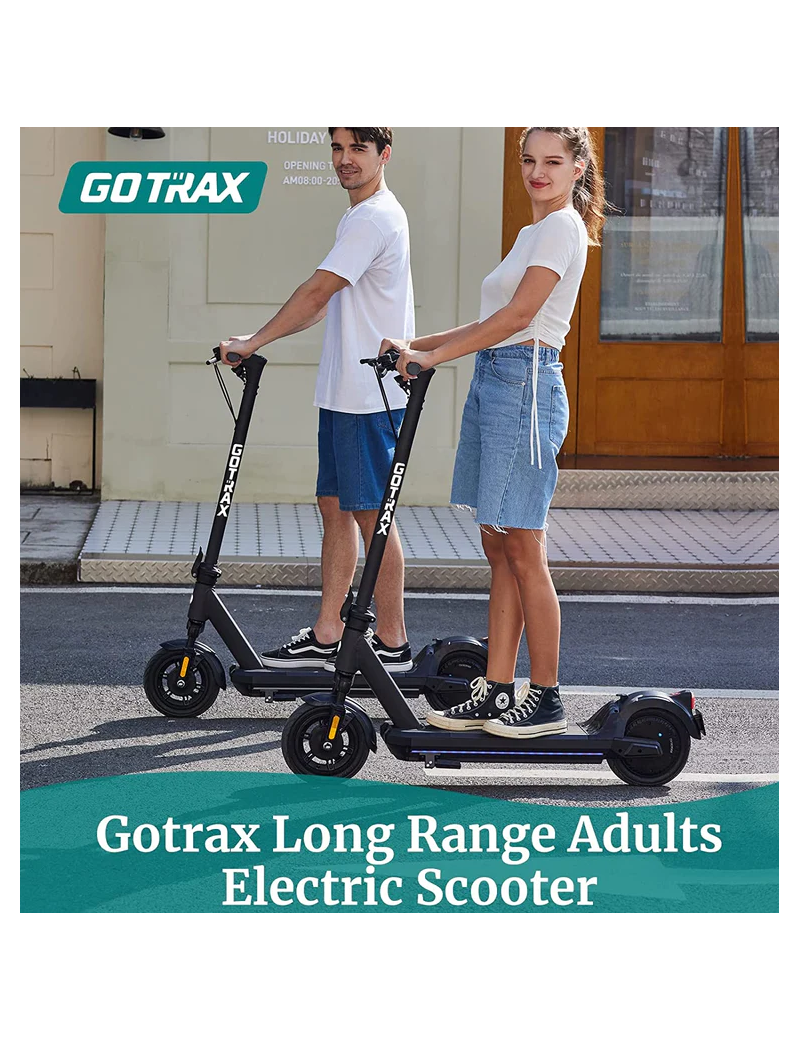 Trottinette électrique Adulte ZWHEEL ZFOX Max - 800W Max, 50 Km Autonomie, Double Suspension, Clignotants, NFC