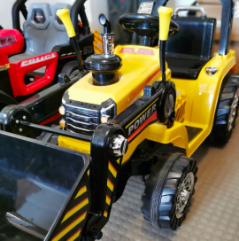 Electric tractor for...