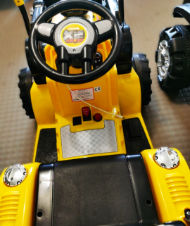 Electric tractor for...