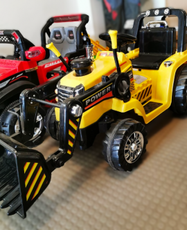 Electric tractor for...