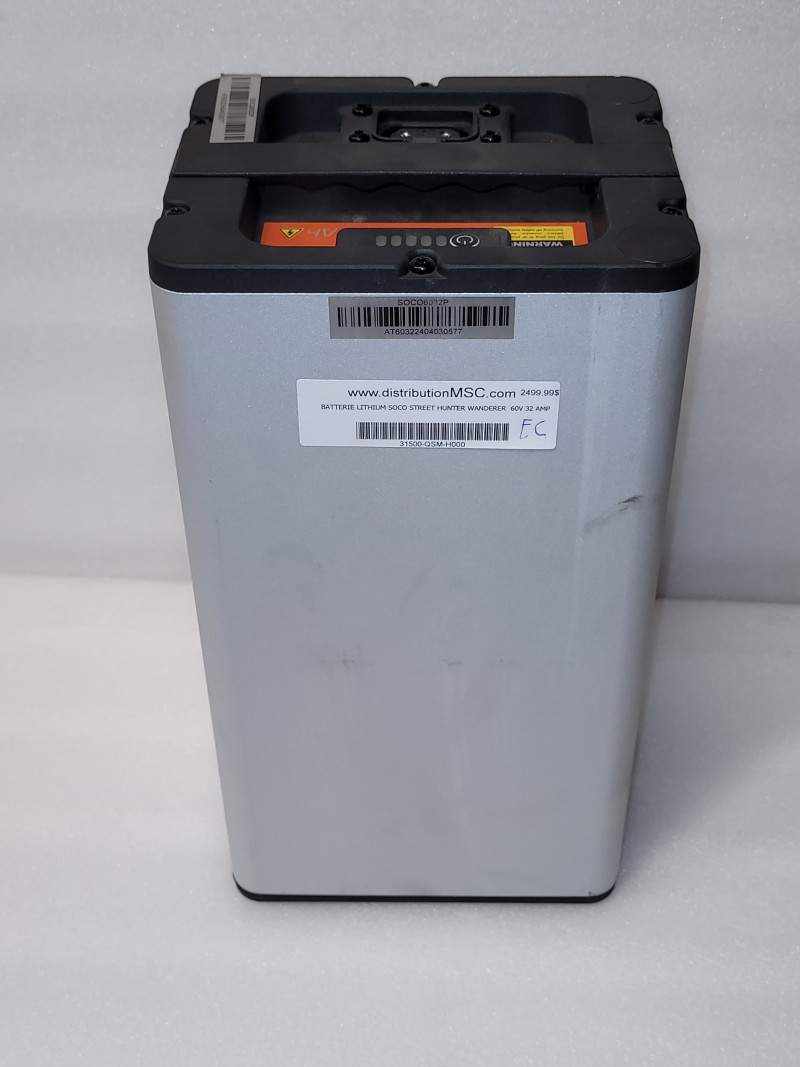 1 Batterie lithium 60v 32amp