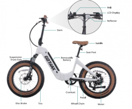 GOTRAX R6 500w 48v.-13.6Ah....