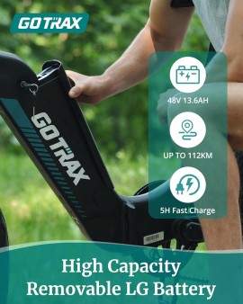 GOTRAX R6 500w 48v.-13.6Ah....