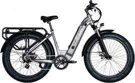 SHOK Excursion - Fat Tire Step Through Ebike 48V, 500W, 10.4Ah, 500Wh