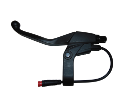 Left brake handle at cable...