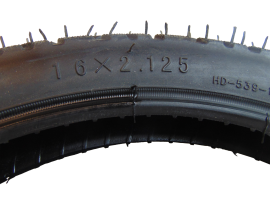 Tire 16 for electric bike...