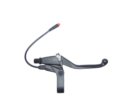 Right brake handle at cable...
