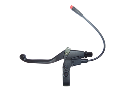 Right brake handle at cable...