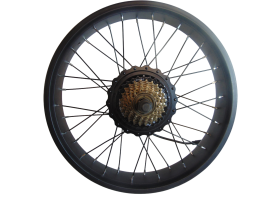 Moteur roue arrière pour...