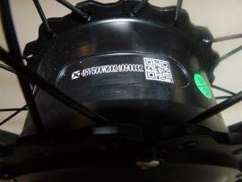 Rear wheel motor for bike...