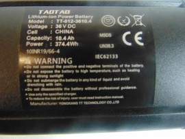 Batterie lithium 36v 10ah...