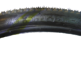 Pneu 26 x 1.95 pour vélos électriques GOTRAX EBE 2