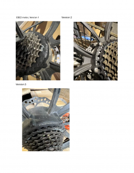 Rear wheel motor PY-36v...