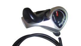 Left gear shift paddle with...