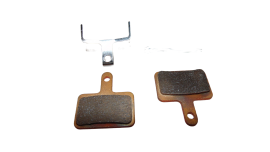 Front and rear brake pad...