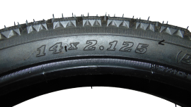 Tire 14 x 2,125 for e bike...