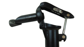 Folding steering post for...