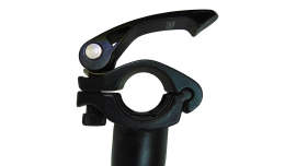 Folding steering post for...
