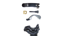 Folding steering post for...
