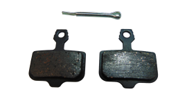 Front and rear brake pad...