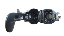 Folding steering post for e...
