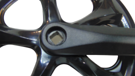 Pedal arm right with...