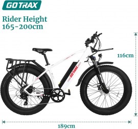 GOTRAX EBE5 500W 48V 13Ah...
