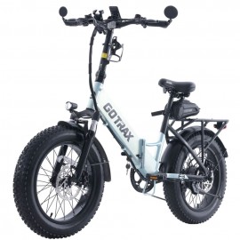 GOTRAX F3V2 500w. 48v.-13.6Ah. / FATBIKE ÉLECTRIQUE PLIABLE