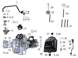 Engine and fuel system