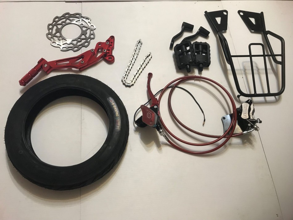 Parts for electric scooter 3 wheel VOLT XG - VTT LACHUTE