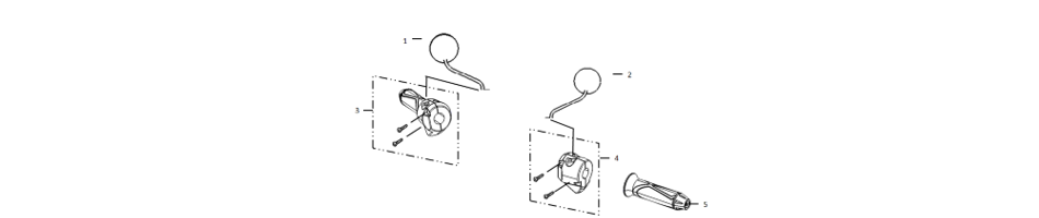 Diagram and Steering control parts for SUPER SOCO TC - VTT LACHUTE