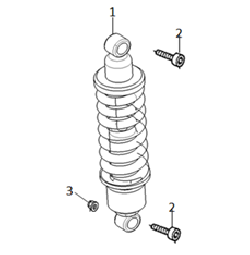 Suspension arrière