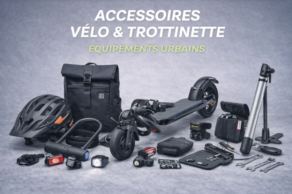 Accessoires Vélo & Trottinette | Casques, Sacs, Lumières | EcoBike Canada